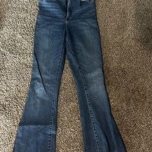Abercrombie & Fitch Dark Blue Flare Jeans